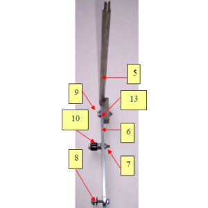 Patty-O-Matic 330A Knock Out Shaft and Lever Assembly